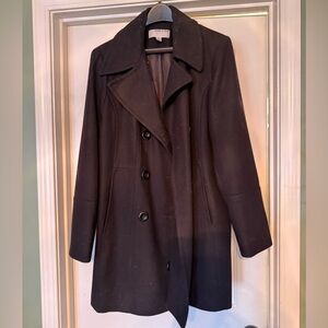 Anne Klein Women's Black Trench Coat